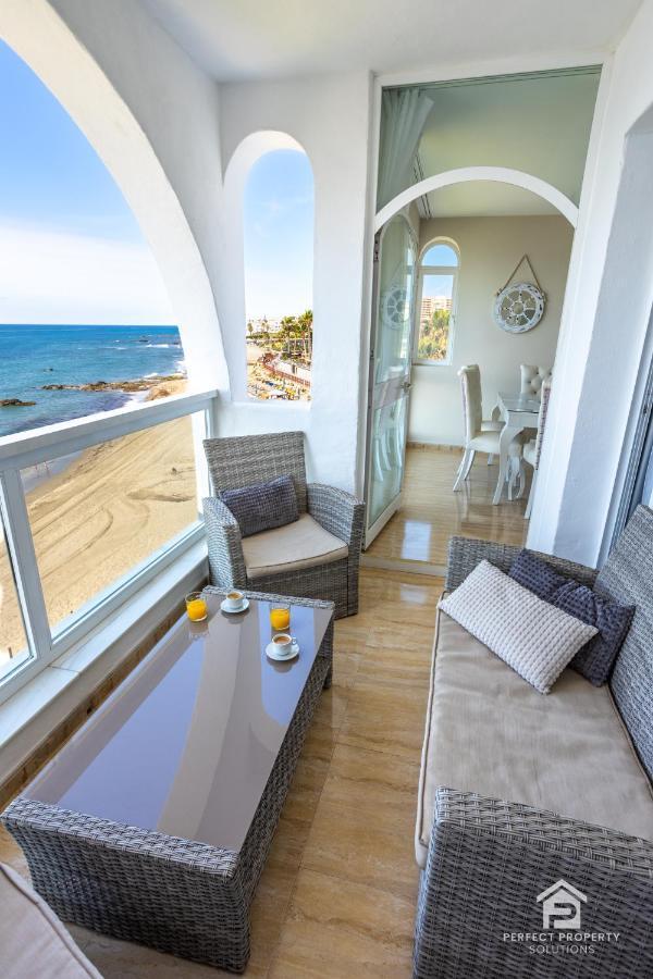 Apartment Aguamarina On The Beach Front 马拉加 外观 照片